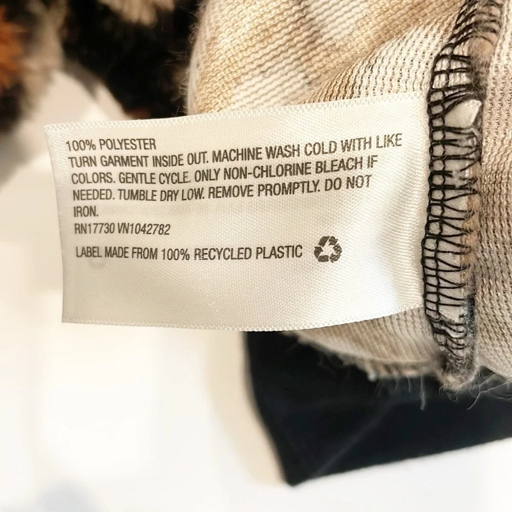 Wild Fable Leopard Print Fuzzy Sweater - Picture 4 of 4